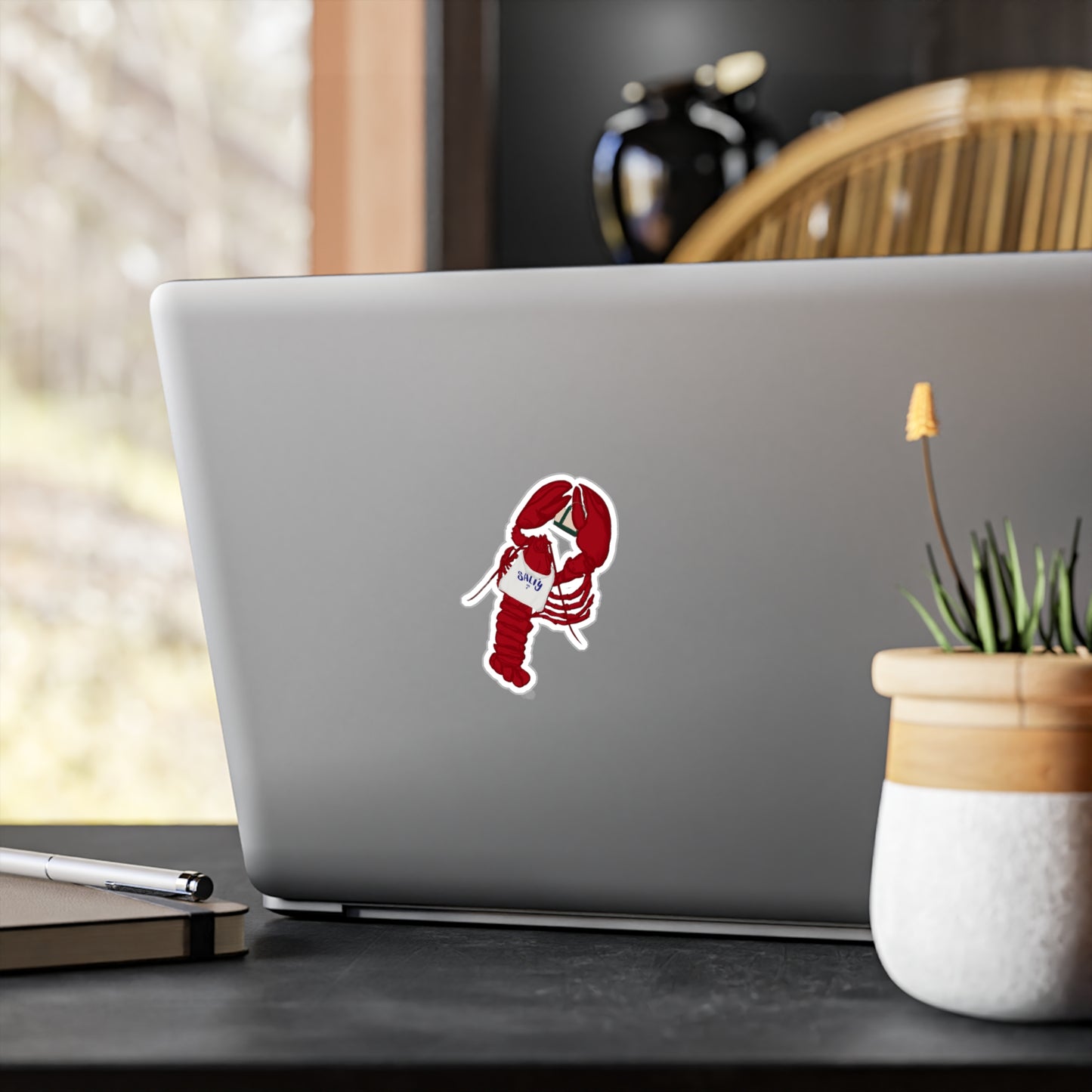 Salty Kiss-Cut Vinyl Decal