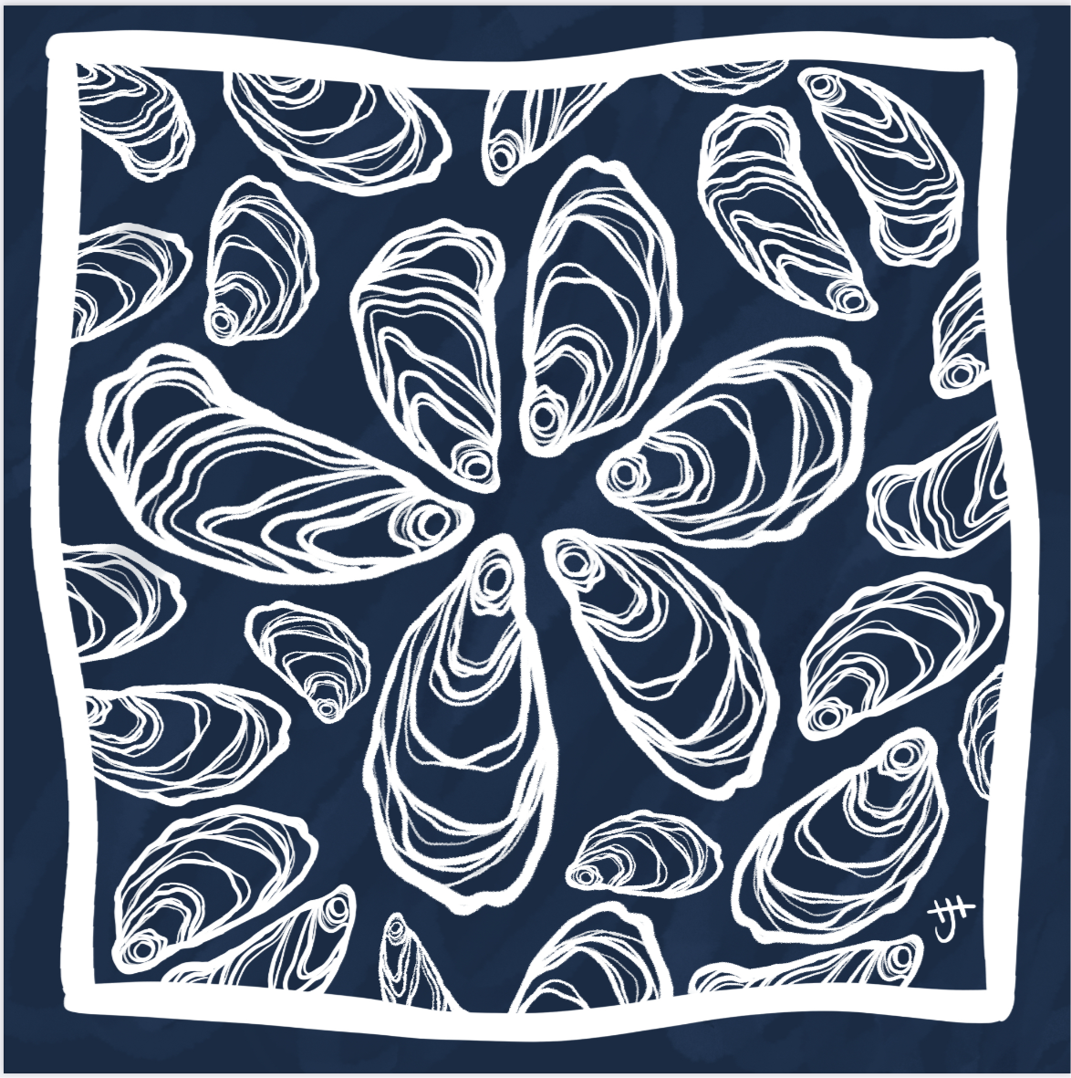 *PREORDER* What the Shuck - Silk Scarf